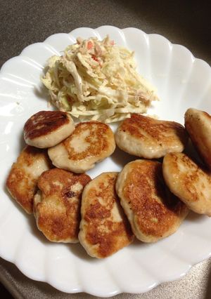 胸肉でふわふわ♪はんぺん入りつくね-レシピのメイン写真
