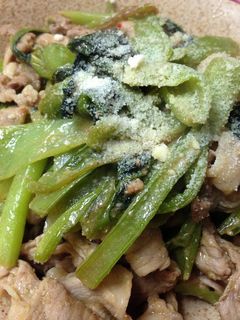 豚肉と小松菜の炒めもの-レシピのメイン写真