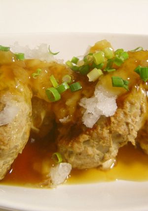 ハンバーグ　〜おろしあんかけ〜-レシピのメイン写真