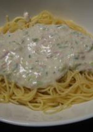 ヨーグルトで冷たいパスタ-レシピのメイン写真