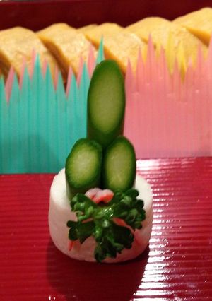 ちくわ門松＼(^o^)／おせちを華やかに-レシピのメイン写真