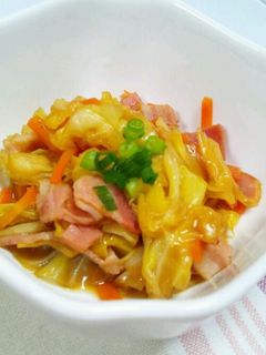 キャベツとベーコンの煮浸し-レシピのメイン写真