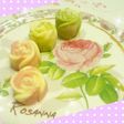 マーブル状のバラチョコ☆バレンタインに♥