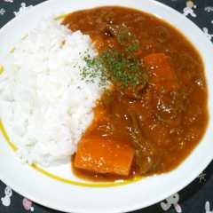 รูปของ 圧力鍋で作るりんご入りハヤシライス