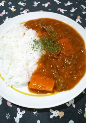 圧力鍋で作るりんご入りハヤシライス-レシピのメイン写真