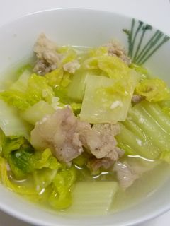 塩麹で豚肉と白菜の水炊き-レシピのメイン写真