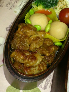 お弁当に!豚こまで竜田あげ♡-レシピのメイン写真