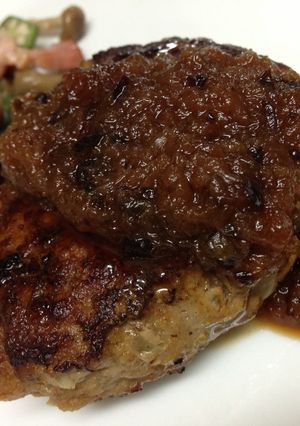 塩糀昆布のハンバーグ-レシピのメイン写真