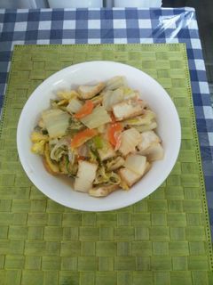 ほっこり☆白菜と厚揚げの生姜味噌煮-レシピのメイン写真