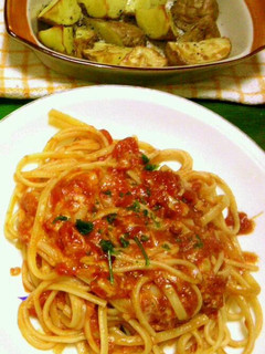 トマトとチーズのパスタ-レシピのメイン写真