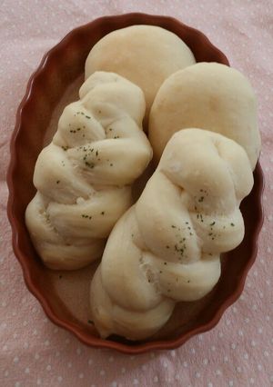 薄力粉だけ★オイル少なめ★レンジパン-レシピのメイン写真