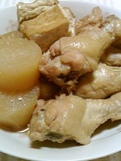 鶏手羽元・大根・厚揚げの煮物-レシピのメイン写真