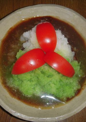 からみ大根添えハンバーグNO２-レシピのメイン写真