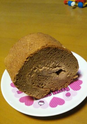Wチョコ★ロールケーキ-レシピのメイン写真