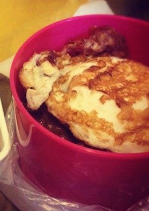 そのまんまカレー弁当♡onEGG-レシピのメイン写真