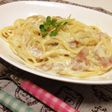 牛乳♡簡単クリームパスタ