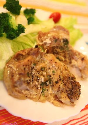 鶏もも肉の＊シンプルオーブン焼き-レシピのメイン写真