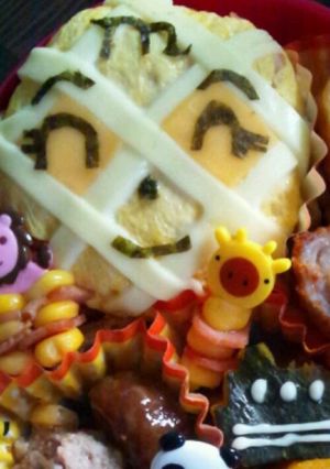 キャラ弁♪メロンパンナちゃん♪-レシピのメイン写真
