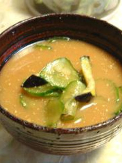 夏野菜の冷汁-レシピのメイン写真