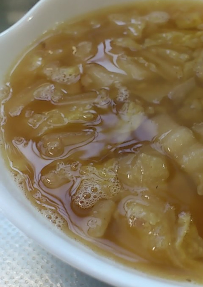 ぽかぽか温まる！白菜と生姜のスープだワン-レシピのメイン写真