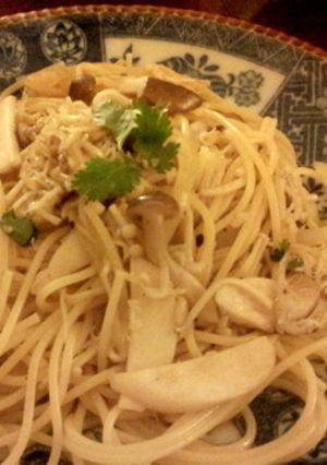 しらすときのこの和風アンチョビパスタ-レシピのメイン写真