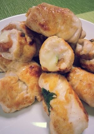 鶏ササミの梅しそチーズ巻き-レシピのメイン写真