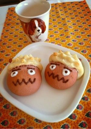 節分 赤鬼あんぱん-レシピのメイン写真