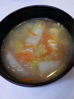 白菜と人参の食べるスープ-レシピのメイン写真