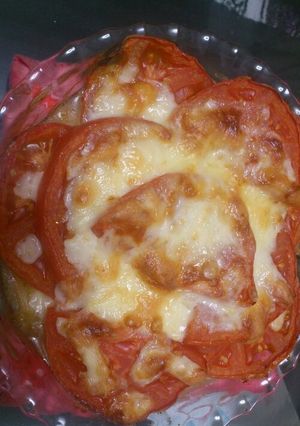 ☆エリンギと玉ねぎのトマトチーズ焼き☆-レシピのメイン写真