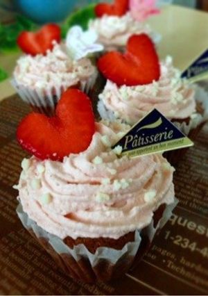 ♡苺とチョコのカップケーキ♡-レシピのメイン写真