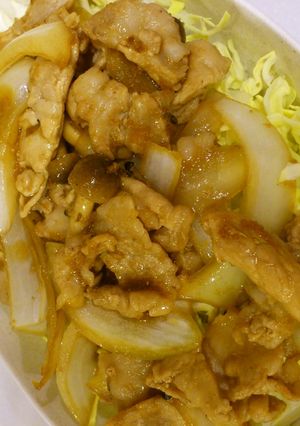 超簡単！しょうが焼き丼-レシピのメイン写真