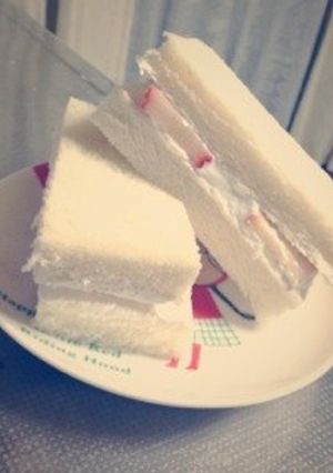 イチゴのフルーツサンド*-レシピのメイン写真