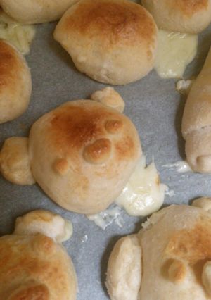GOPANでつくる動物チーズパン-レシピのメイン写真
