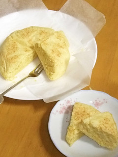炊飯器で!超簡単!豆乳カステラ風ケーキ-レシピのメイン写真