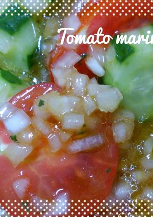 トマトときゅうりのマリネ-レシピのメイン写真