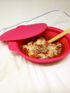 包丁いらず!ほたてのトマトチーズ蒸し-レシピのメイン写真