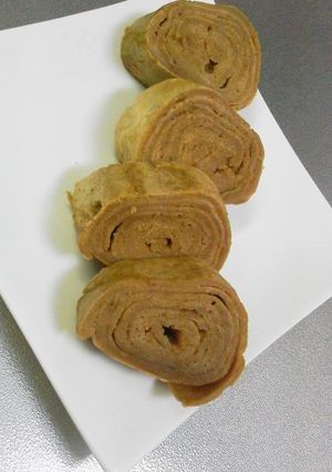 簡単☆フライパンでバームクーヘン風-レシピのメイン写真