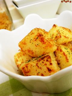おやつに*ポテトのバター焼きカレー風味*-レシピのメイン写真