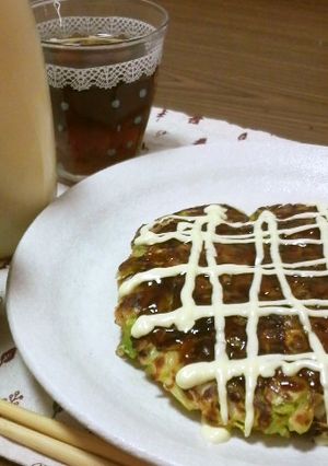 簡単！お好み焼き！（全工程写真あり）-レシピのメイン写真