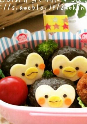 簡単！キャラ弁当☆ペンギンちゃん♪-レシピのメイン写真