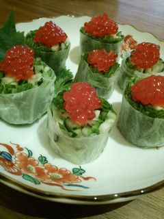 彩り鮮やか生春巻き♪-レシピのメイン写真