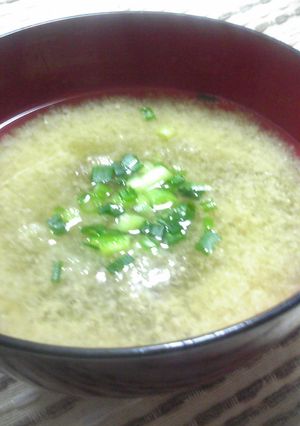 大根おろし入り☆とろろ昆布の味噌汁-レシピのメイン写真