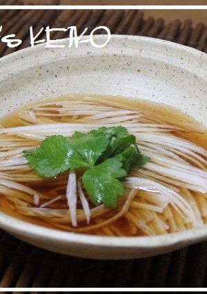 【農家のレシピ】長いもそうめん-レシピのメイン写真