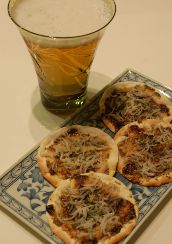 餃子の皮で和風ピザ-レシピのメイン写真