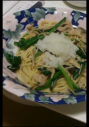 きのこと豚バラの和風パスタ-レシピのメイン写真