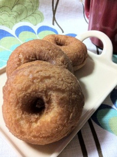 ♡懐かし~ぃ味♡たまごドーナツをHMで♡-レシピのメイン写真