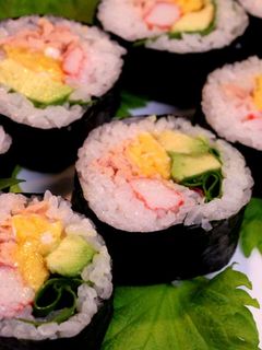 ヘルシー恵方巻き(サラダ巻き)-レシピのメイン写真