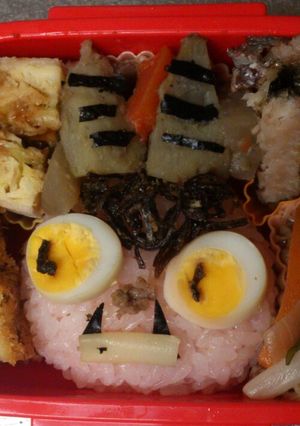 幼稚園!我が家のお弁当～節分2013～-レシピのメイン写真
