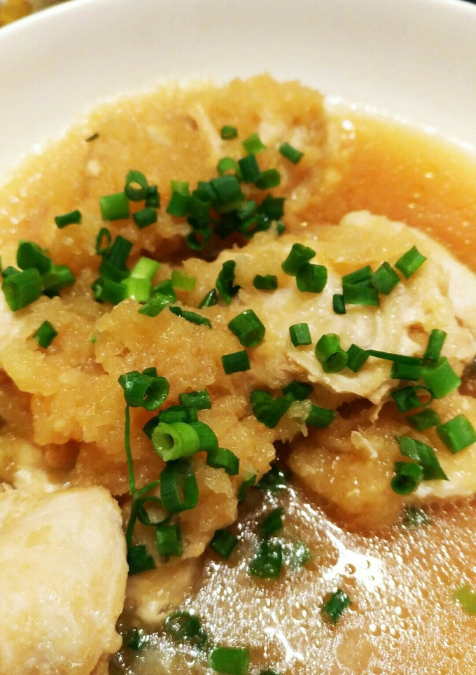 鶏のみぞれ煮-レシピのメイン写真