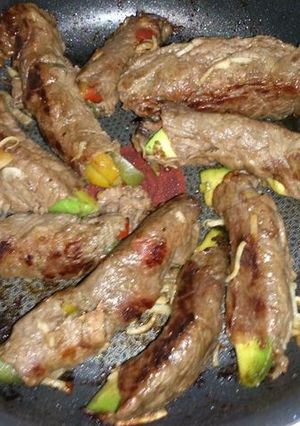 アボカドパプリカ♥カラフル肉巻き-レシピのメイン写真